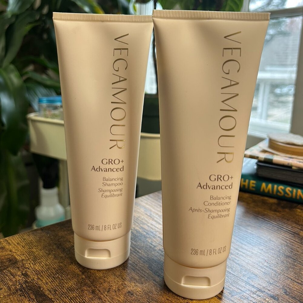 Hair Growth Bundle Vegamour GRO+ Shampoo Conditioner + Dae Leave In Set NIB - Picture 5 of 7